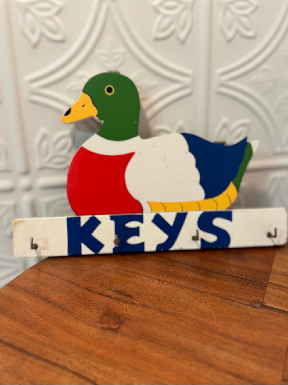 Duck Key Holder Wall Rack in Multicolor